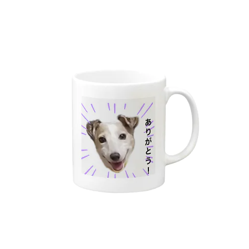 ジャックラッセルテリアななちゃん「よろこぶ」 Mug