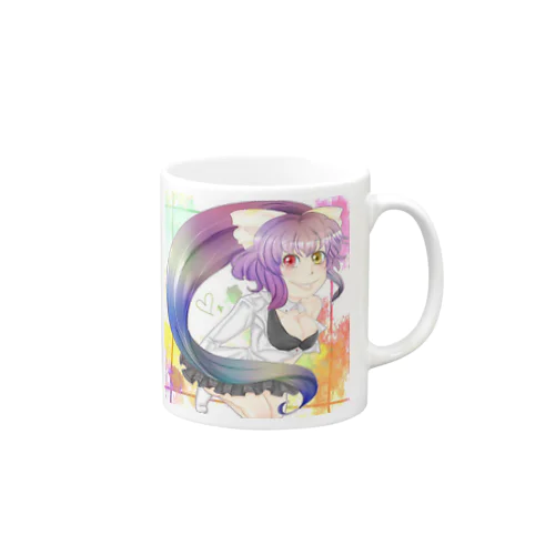 魔法が使えそうなポニテ娘 Mug