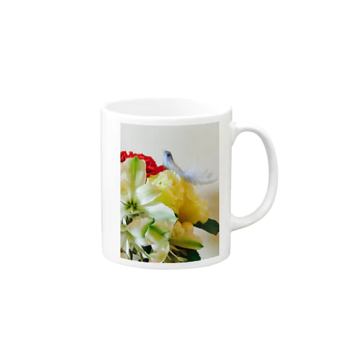 幸せの青い鳥 Mug