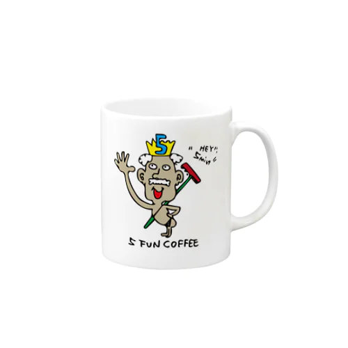 5 FUN COFFEE GOD Mug