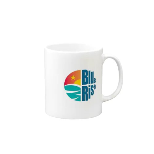 Blue Rise Mug