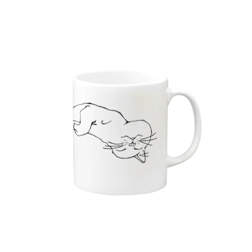 のけぞり Mug