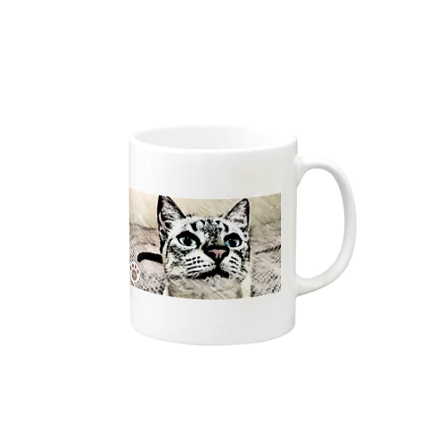 ねこぱんちファミリー「ノア」です Mug