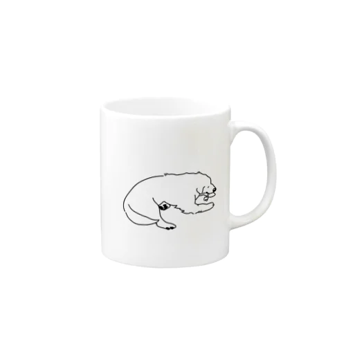 ガムおいしいいぬさんのこもの Mug