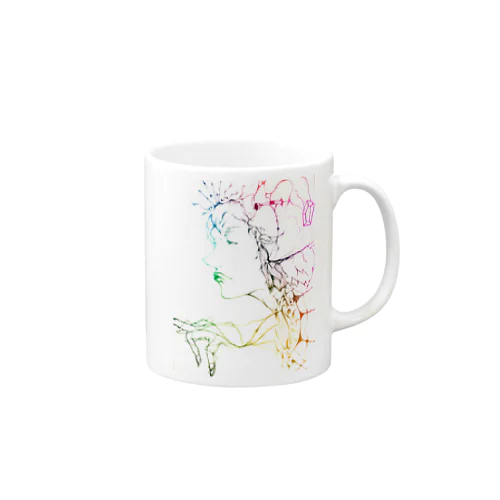 虹色の夢 Mug