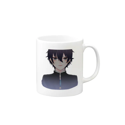 黒髪男子 Mug