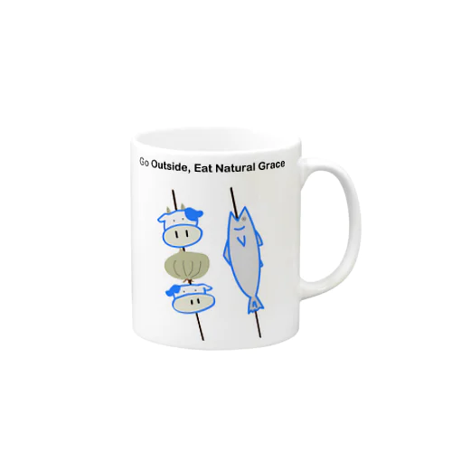 自然の恵みたち Mug