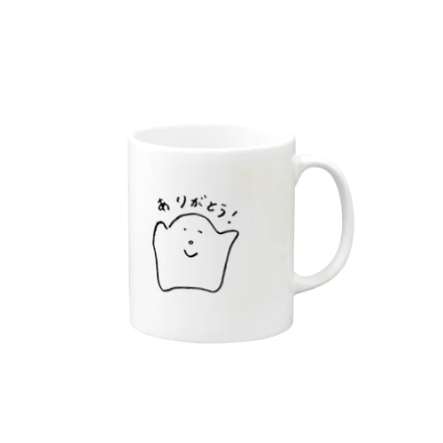 あのふわふわの子、ありがとう Mug