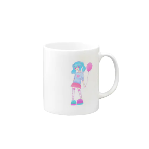 〇まるばつちゃんマグカップ✕ Mug