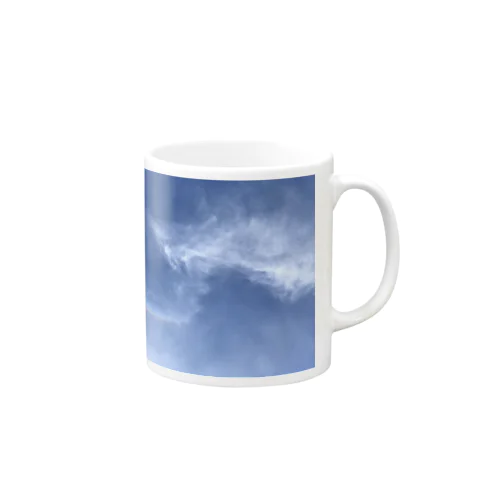 虹と羽根の空 Mug