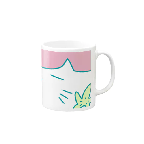 海にゃんこ Mug