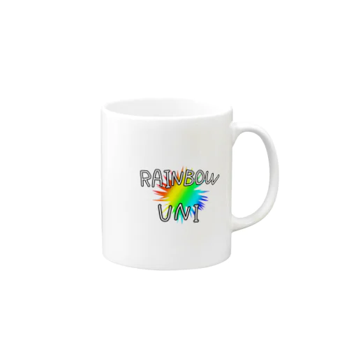 RAINBOW UNI 머그컵