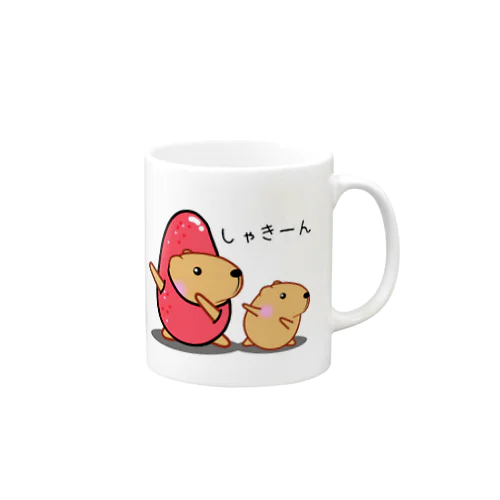 きゃぴばらめんたいこ【しゃきーん】 Mug