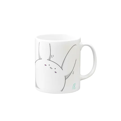 餅うさ Mug