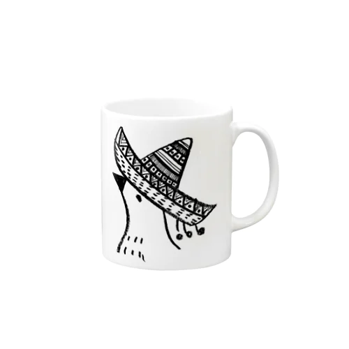 メキシカンヤマドリのコップ マグカップ