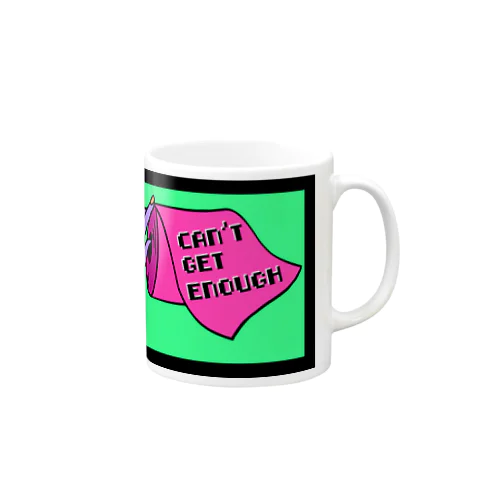 CAN'T GET ENOUGH / GREEN トイレットペーパー　 Mug