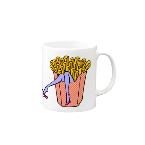 誘惑の🍟フライドポテト　 Mug