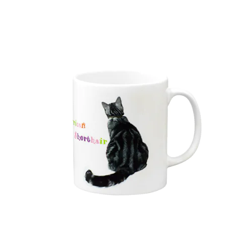 バックシャンCAT Mug