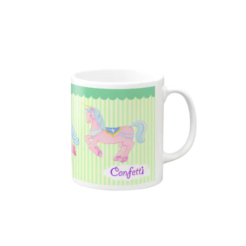 ユニコーンinライムドリーム Mug