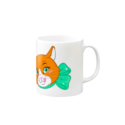 オレンジキャットの「シャネル」 Mug