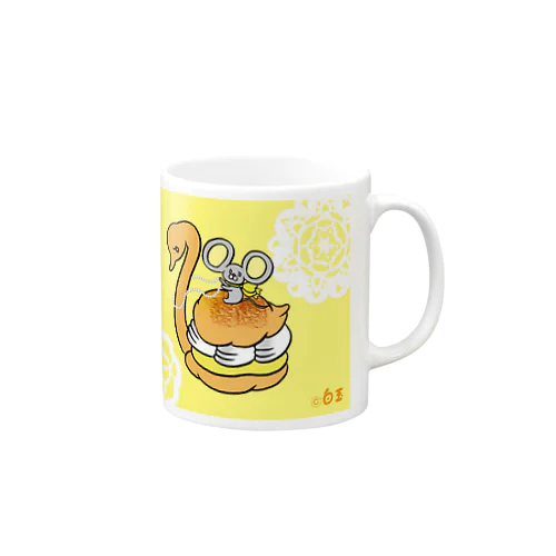 ねずみのリコッタとスワンシュー Mug