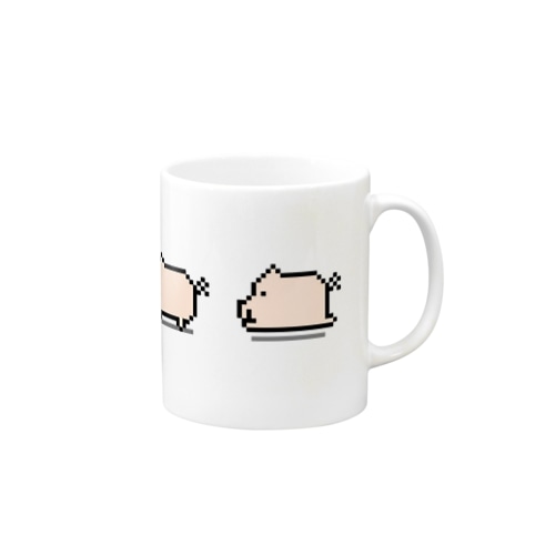 はしるぶた Mug