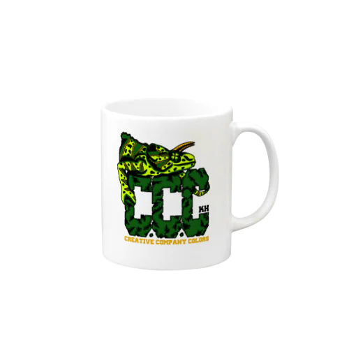 【chameleon punks Mag cup】by K.hakariya マグカップ