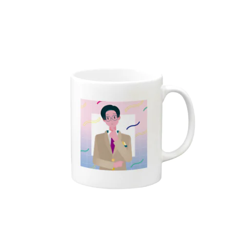 スーツ男子　スクエア Mug