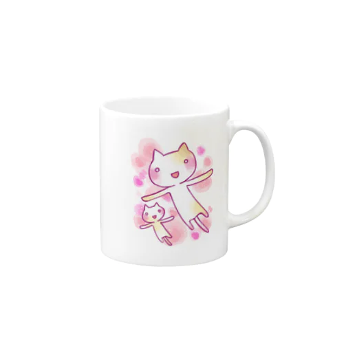 幸せピンク Mug