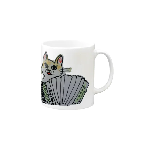 tamakoアコーディオンねこ Mug