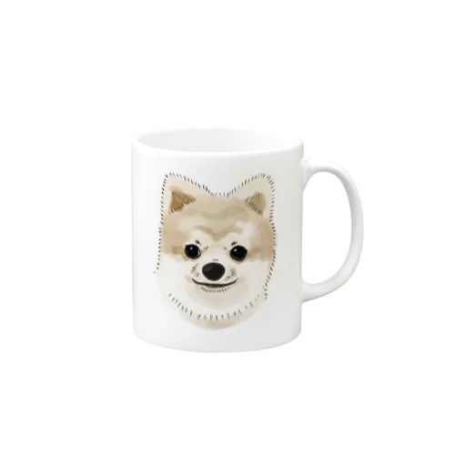 ポメのおもち君 Mug