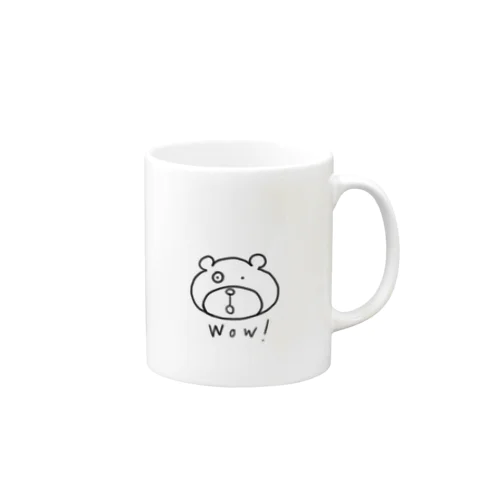 ビックリ！くまさん Mug