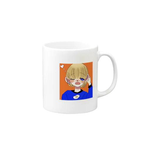 ねむそうなこ。 Mug