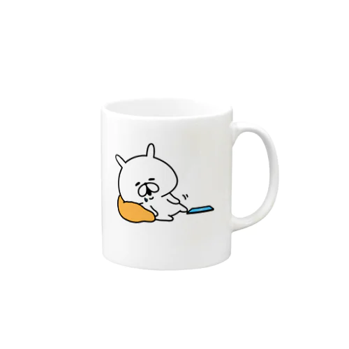 ゆるうさぎ 3コマおうち時間 Mug