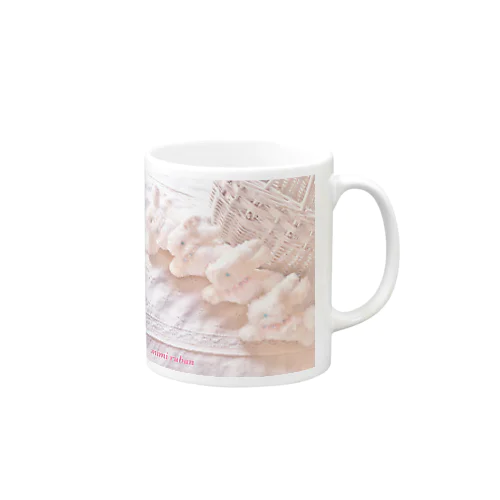 Cotton candy rabbit Mug