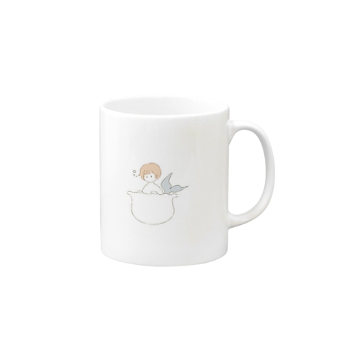 おさかなさんマグ Mug