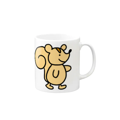 森のリスくん Mug