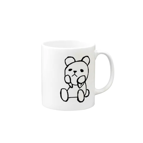 くまひゃん。 Mug