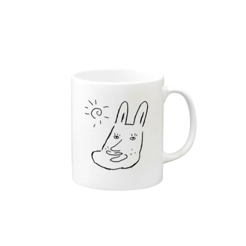 心ないウサギさん 3 Mug