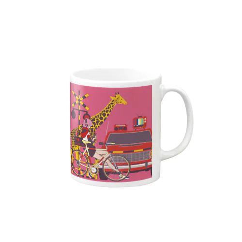 踏み切れずにいる人 Mug