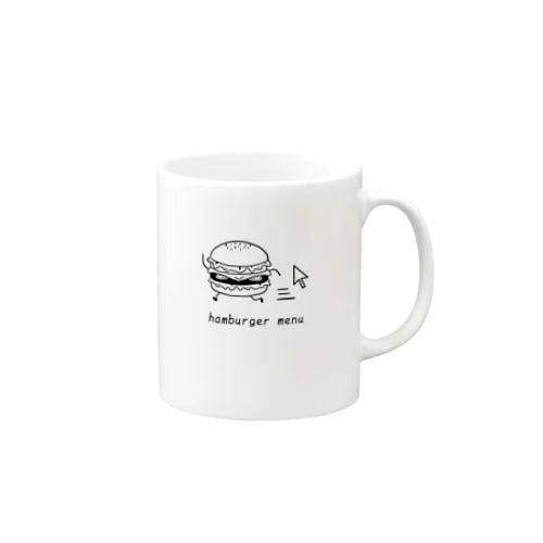 【hamburger menu ハンバーガーメニュー】 Mug