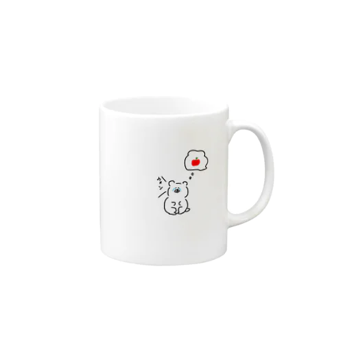 泣いてるくま Mug