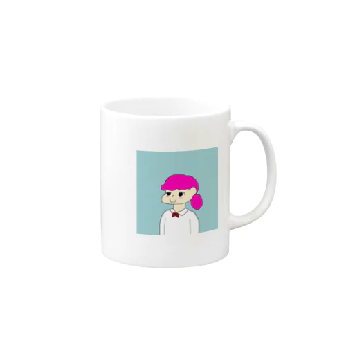 Pink girl Mug