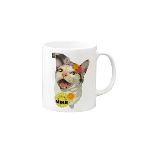 ひまわりミケちゃん Mug