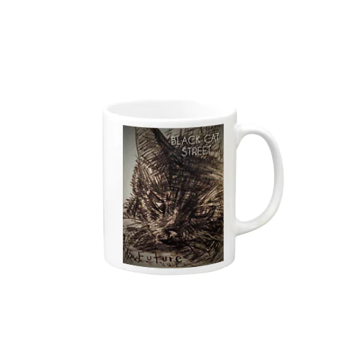 BLACK CAT STREET Mug