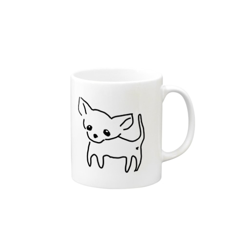 ゆるチワワ（クリア） Mug