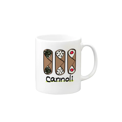 カンノーリ (cannoli) マグカップ