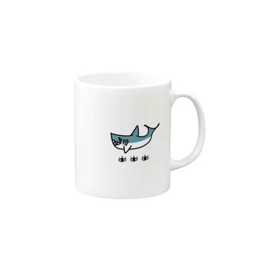 サメのめめめくん Mug