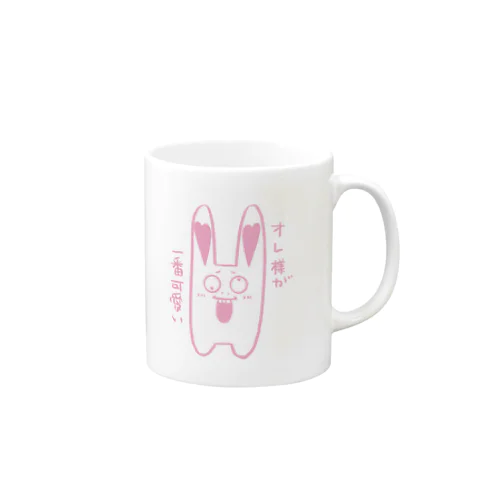 うっささん。のキュートなアイテム Mug