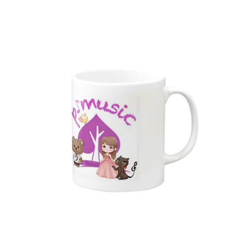 p-musicオリジナルグッズ Mug